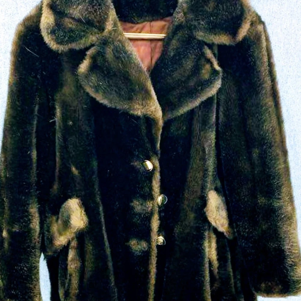 Vintage Faux Fur Jacket - Picture 1 of 6